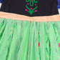 Benylion Princess Dress For Girls Christmas Birthday Party Dress Up Little Girls Puff Sleeve Tulle Dress Coronation Dress Age 7-