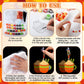 Yaomiao 30 Sets Fall Thanksgiving Suncatchers Art Kits DIY Turkey Squirrel Drawing Crafts Bulk Paint Your Own Window Ornaments f