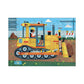 Mudpuppy Bulldozer - Mini Puzzle Featuring Colorful Construction Site Scene Perfect Travel Activity for Children Ages 4 and Up