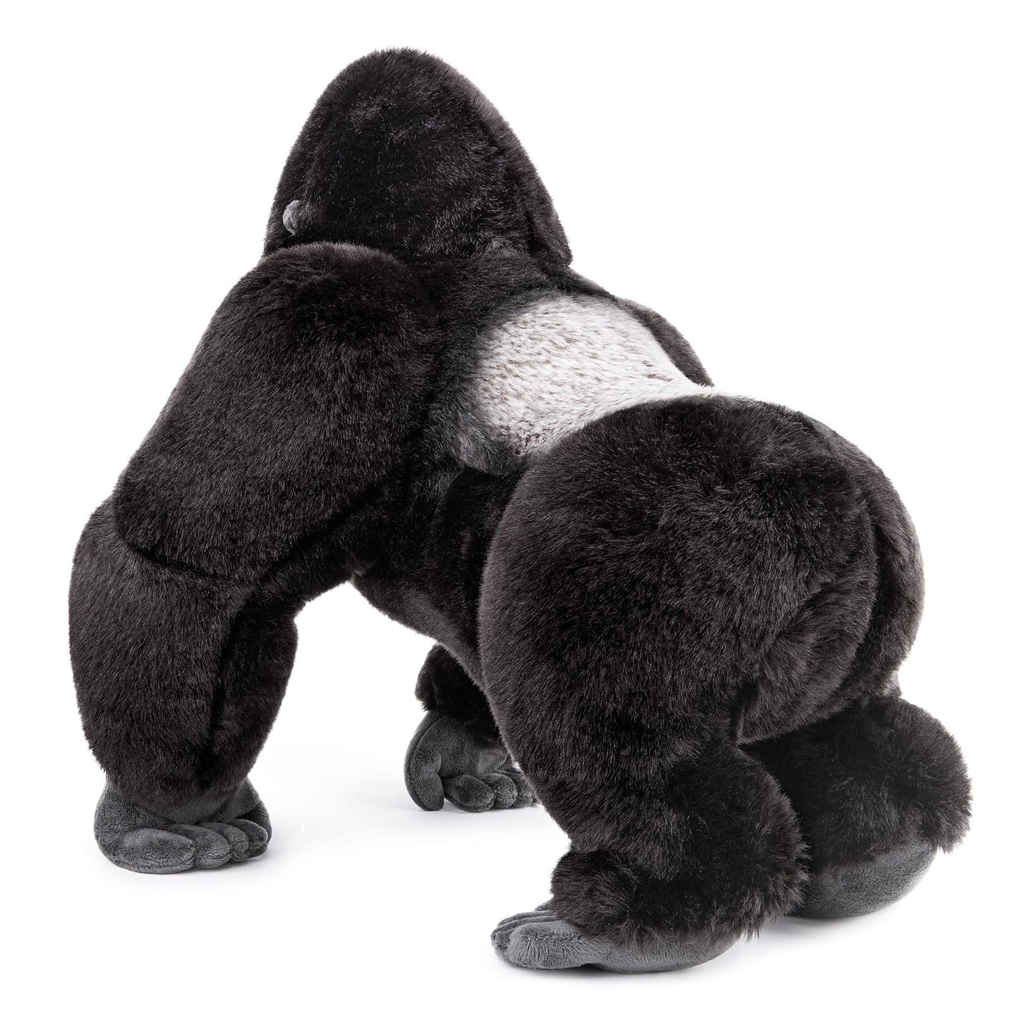 Zhongxin Made Gorilla Plush Toy, Realistic Orangutan Stuffed Animals 15In, Unique Forest Plushie Toys Model Dolls Collection For
