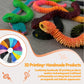 Binvin 3D Printed Animals-Snake Viper,3D Printed Snake Toys 3D Printed Articulated Snake 3D Printed Animals Animal Model Ornamen