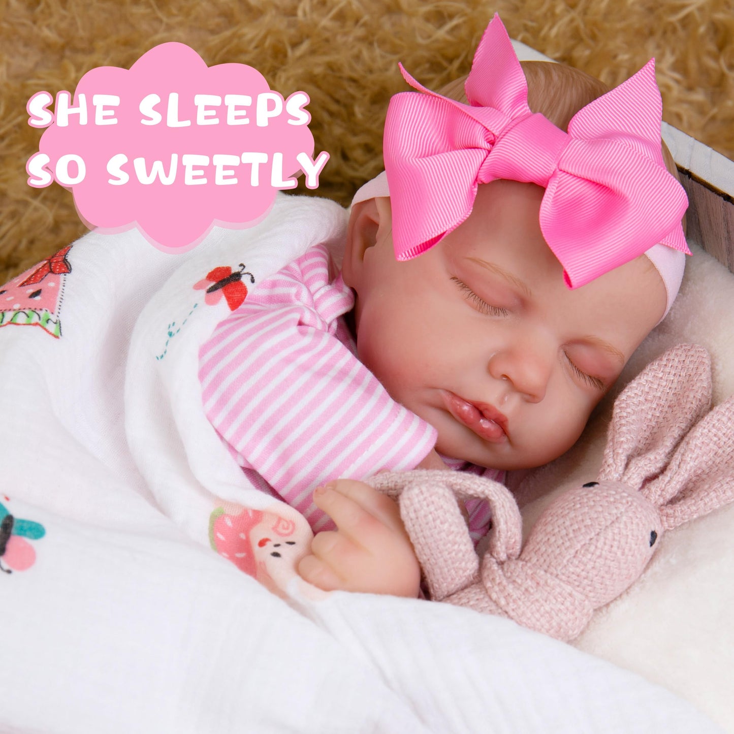 Ekokiz Reborn Baby Dolls 20-Inch Soft Body Realistic Baby Dolls That Look Real Baby Dolls With Hand-Painted Details Lifelike Sle