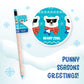 Holiday Smencils for Grown Ups - HB #2 Patented Gourmet Scented Fun Pencils, 5 Count - Stocking Stuffer, White Elephant Gifts fo