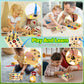 Wakeinsa Montessori Busy Board,Montessori Toys For 1-3 Years Old,Baby Sensory Board,Preschool Learning Activities,Wooden Toys Fo