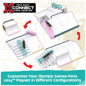 Tech Deck  Shane ONeills Olympic Games Paris 2024 Ramp Customizable X-Connect Park Creator Playset & limited availability Fingerboard  Kids Toy for Ages 6+