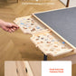VEVOR 1500 Piece Puzzle Table with Legs, 4 Drawers and Cover, 34x25 in Portable Wooden Board with Wheels, Jigsaw Puzzle Accessor