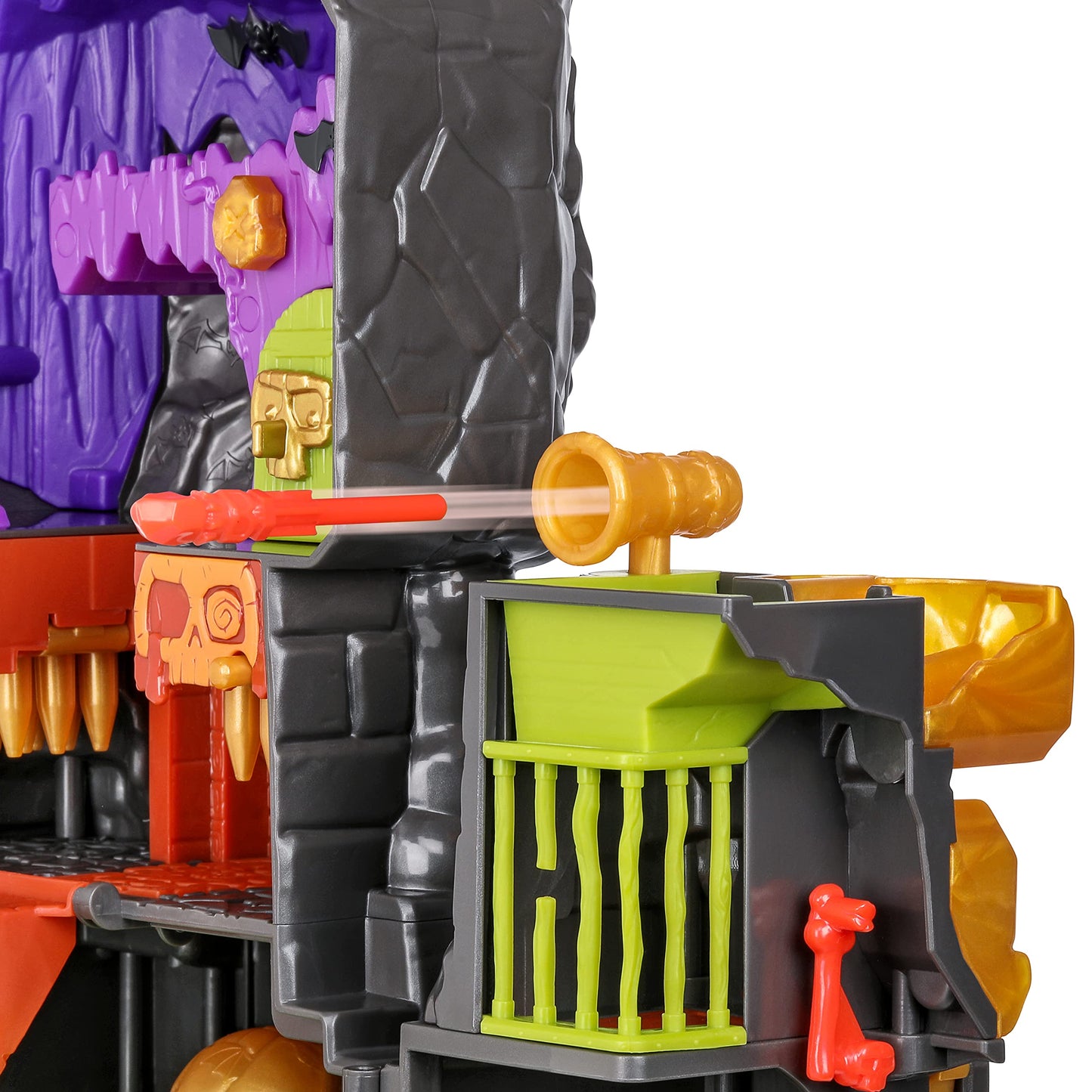 Treasure X Skull Island Mega Playset - 40 Levels of Adventure, 4 Action Figures, Multicolor, Model 41732, Small Size
