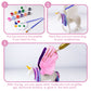 BONNYCO Unicorns Gifts for Girls Painting Kit with 18 Figurines Painting for Kids with Glow in The Dark | Girl Toys 3 4 5 6 7 8