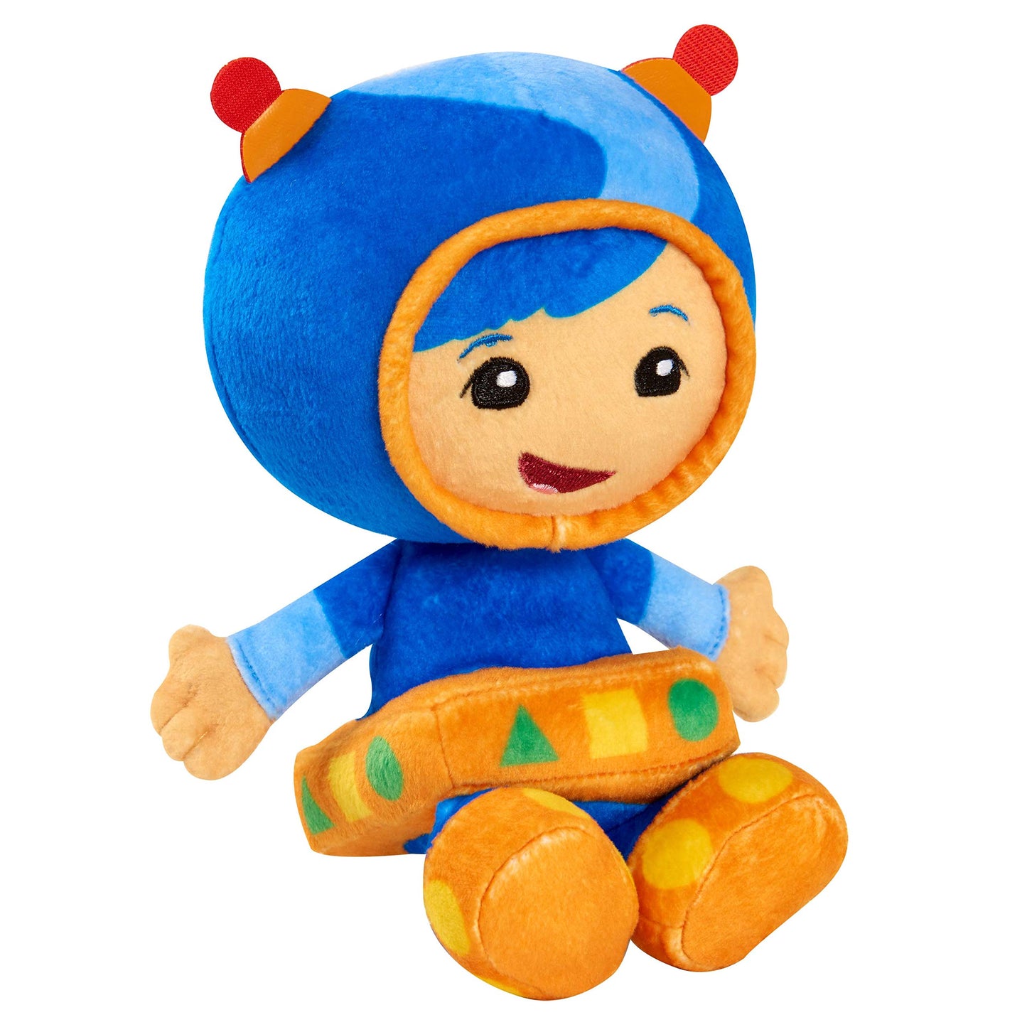 Nickelodeon Team Umizoomi 7-Inch Small Beans Plush, Geo, Stuffed Toys For Kids Ages 3-5, Kids Toys For Ages 3 Up By Just Play