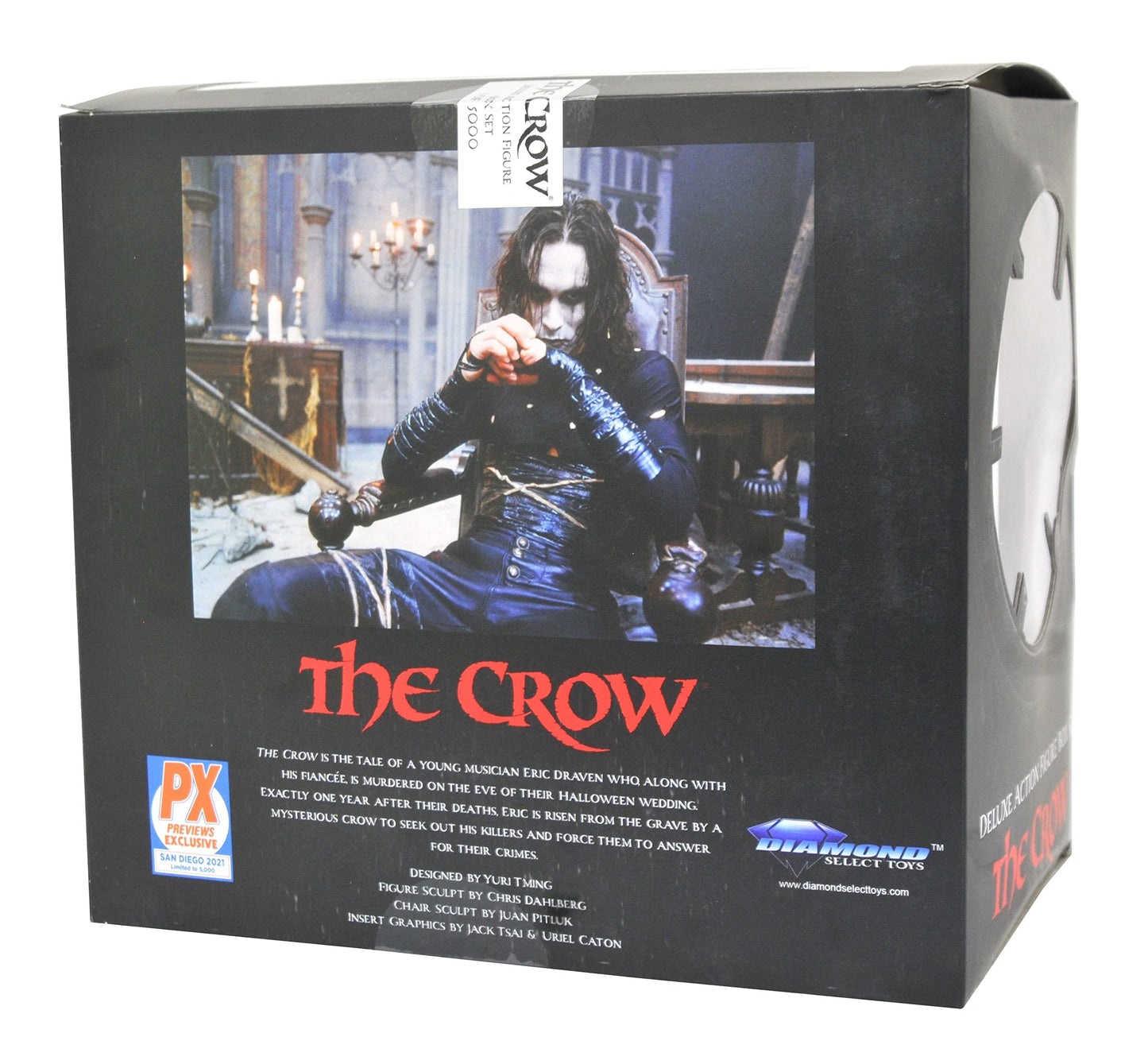 The Crow Deluxe 7 Inch Action Figure | Sdcc 2021 Previews Exclusive