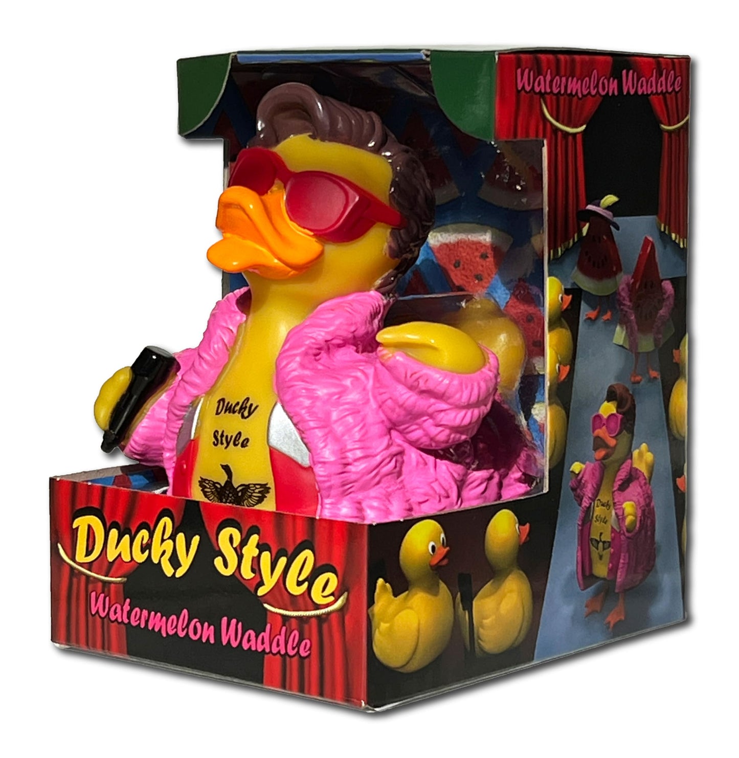 Celebriducks - Ducky Style - Floating Rubber Ducks - Collectible Bath Toy Gift For Kids & Adults Of All Ages