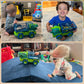 Jukudahu Dinosaur Truck Toys For 3 4 5 6 7 Years Old Boy - Dinosaur Toys For Kids 3-5 Tyrannosaurus Transport Car Carrier Truck