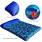 Finduwill Ultra Comfort Pool Floats Raft - 77'' Full Size Fabric Covered Inflatable Pool Lounger Mattress With Pillow For 2 Pers