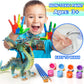 SOLDAY Dragon Toys Painting Kits for Kids Arts and Crafts Ages 3 6 5 7 9 12 Boys Girls to Paint Your Own Paintable Figurines Bir