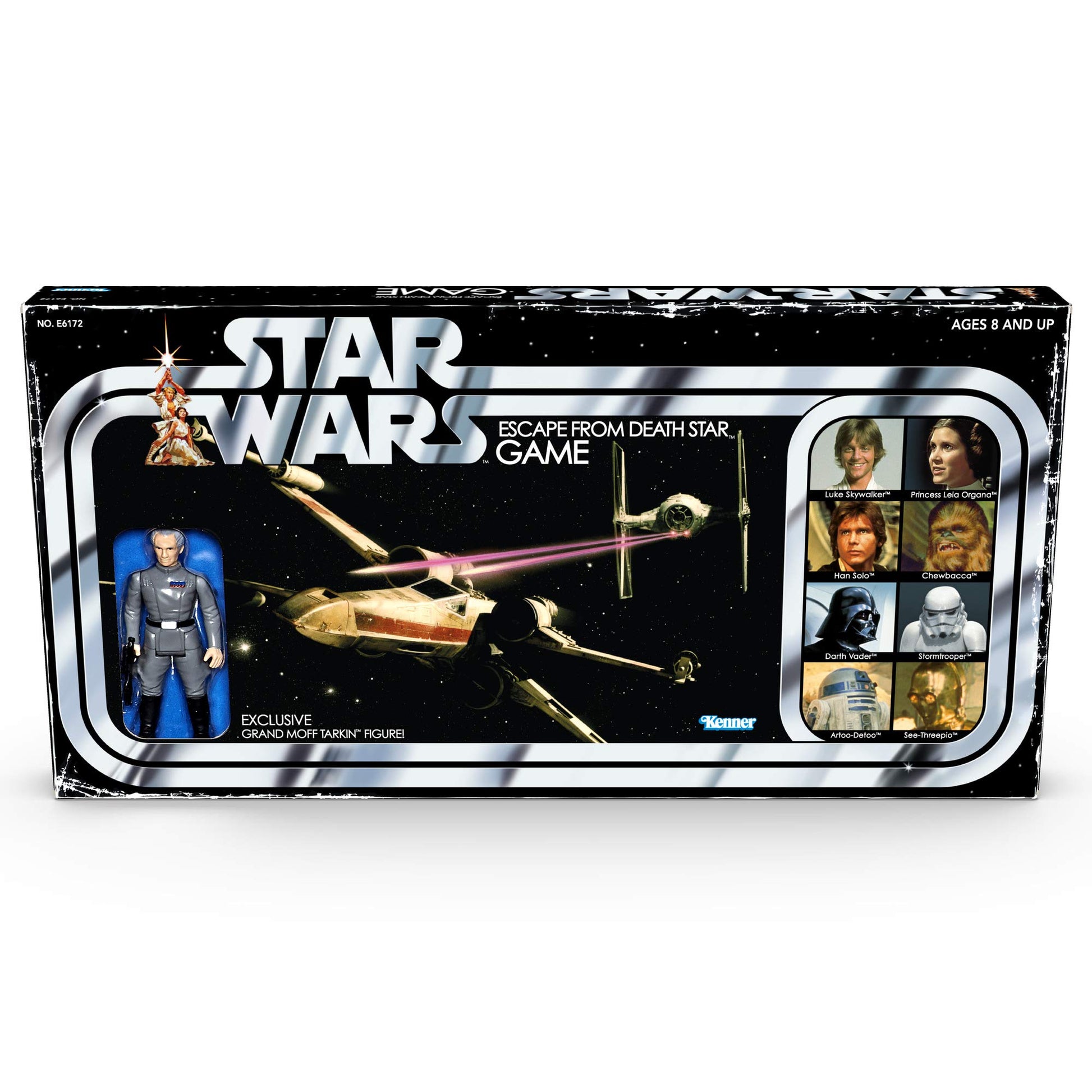 Star Wars Escape from Death Star Board Game with limited availability Tarkin Figure  4 Players  Ages 8 and up