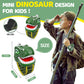 Dinosaur Walkie Talkies For Kids 2 Pack Camping Gear T-Rex Outdoor Toys For Boys Age 3-12 Year Old 3 Channel Long Range Birthday
