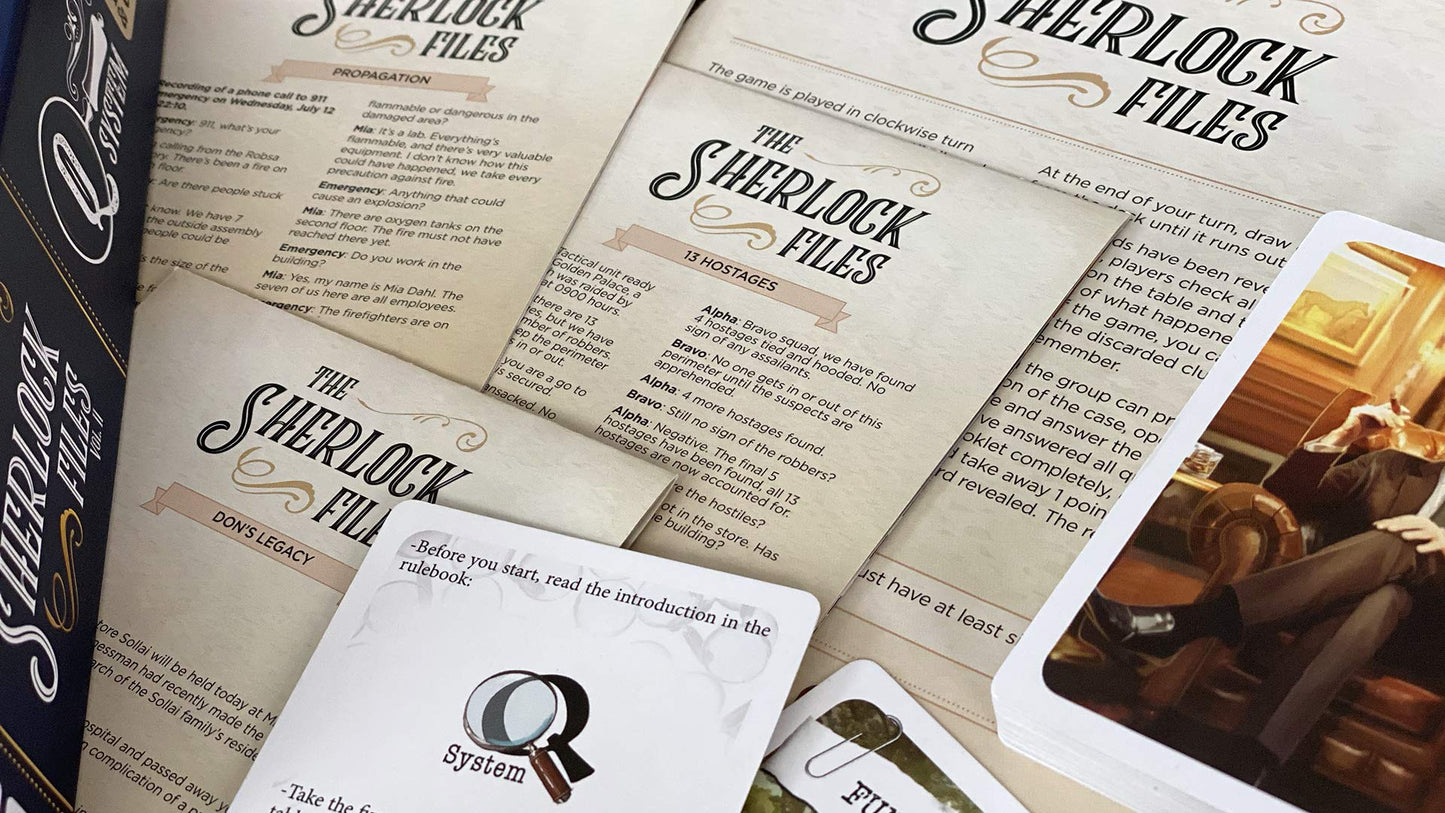 Sherlock Files Curious Capers
