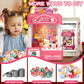 Aiqi Kids Claw Machine, Large Candy Vending Grabber, Prize Dispenser Toys For Girls And Boys, Electronic Claw Game Machine For P