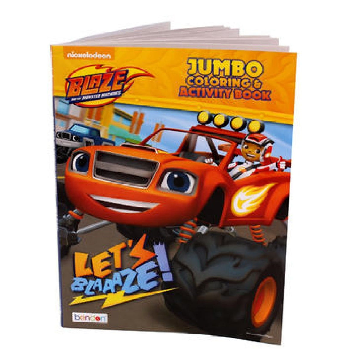 Nickelodeon Blaze and the Monster Machines Lets Blaze Jumbo Coloring and Activity Book