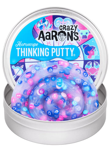 Crazy Aaron'S Thinking Putty® - Horoscope - Sensory Putty For Kids And Adults In A 4' Tin - Creative And Endless Fun, Stress Relief Therapy Toys, Never Dries Out - Made In Usa