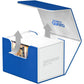 Ultimate Guard Sidewinder Synergy 100+, Deck Box For 100 Double-Sleeved Tcg Cards, Blue/White, Magnetic Closure & Microfiber Inner Lining
