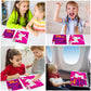 Halloween Sticker Book For Kids Ages 3-5,4-8 Boys Girls Stickers Paint Number Puzzles Activity Book For Kids Crafts Plane Car Travel Toys Halloween Party Favors Gift (Halloween)