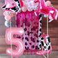 Kwuz Western Cowgirl Balloons Pink 5th Birthday Party Decorations, Retro Horse Cowgirl Hat Boot Balloons Girls Western Theme Rod