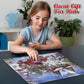 100 Piece Christmas Puzzle For Kids Ages 4-8 Jigsaw Puzzles 100 Pieces For Boys Girls Ages 6-8 8-10 - Dogs' Christmas