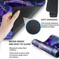 for MTG Card Playmat with Zone Game Play Mat for MTG TCG 24 x 14 inches Non-Slip Play Mat for Commander Board RPG CCG Game TCG Other Card Games/Mouse Pad-Glowing Purple Dragon