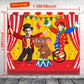Blulu Carnival Backdrops for Party Circus Decorations 59 x 51 Inch Carnival Photo Door Banner Circus Theme Carnival Banner Carni