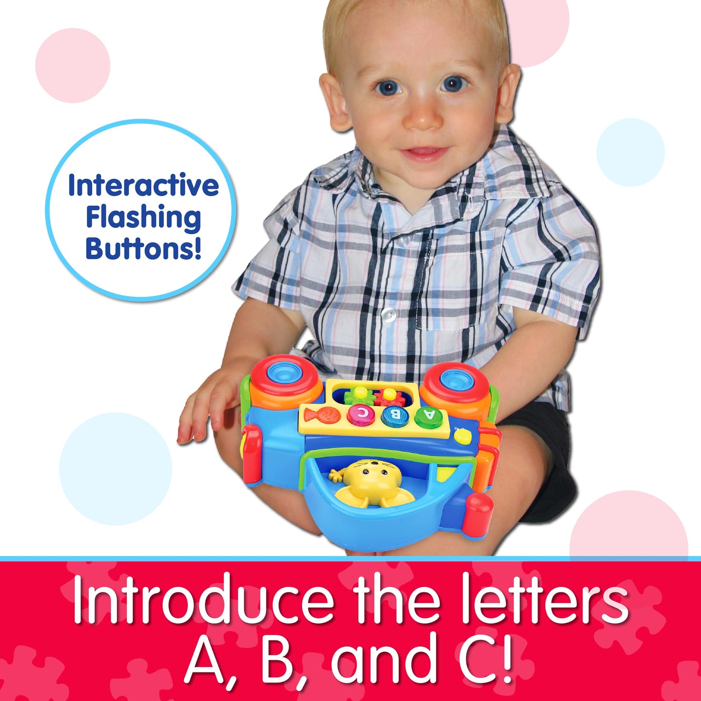 The Learning Journey Early Learning Vehicles - Abc Auto - Sing-Along Electronic Educational Toddler Toy That Teaches Abcs - Toys & Gifts For Boys & Girls Ages 18+ Months