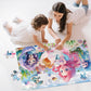 Jumbo Floor Puzzle for Toddlers & Kids Ages 3-5, 48-Piece Mermaid and Underwater Large Jigsaw Puzzle with Educational Fun, Great