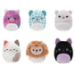 Squishville By Original Squishmallows Purr-Fect Squad Plush - Six 2-Inch Squishmallows Including Eloise, Karina, Ramon, Pooja, And Toni - Toys For Kids