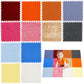 Tinideya 12 Pcs Sensory Floor Tiles For Kids Puzzle Sensory Tiles Interlocking Floor Rug Autistic Children Textured Activity Pla
