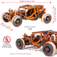WOODEN.CITY Engineering DIY Wooden Model to Built - Model Car Kits - enhanced 3D Wooden Puzzles for mature-themeds - Detailed Model Kits for Enthusiasts and Collectors (Dune Buggy Car Puzzle Model)