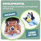 Toomies Bluey Swimming Bath Toy - Bluey Toys Includes Attached Seahorse Baby Toy And Swims On Back Or Front - Toddler Bath Toys And Water Toys For Outdoor Play – Ages 18 Months And Up