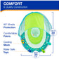 Swimways Baby Spring Float Splash N Play, Baby Pool Float With Canopy & Upf Protection, Swimming Pool Accessories For Kids 9-24