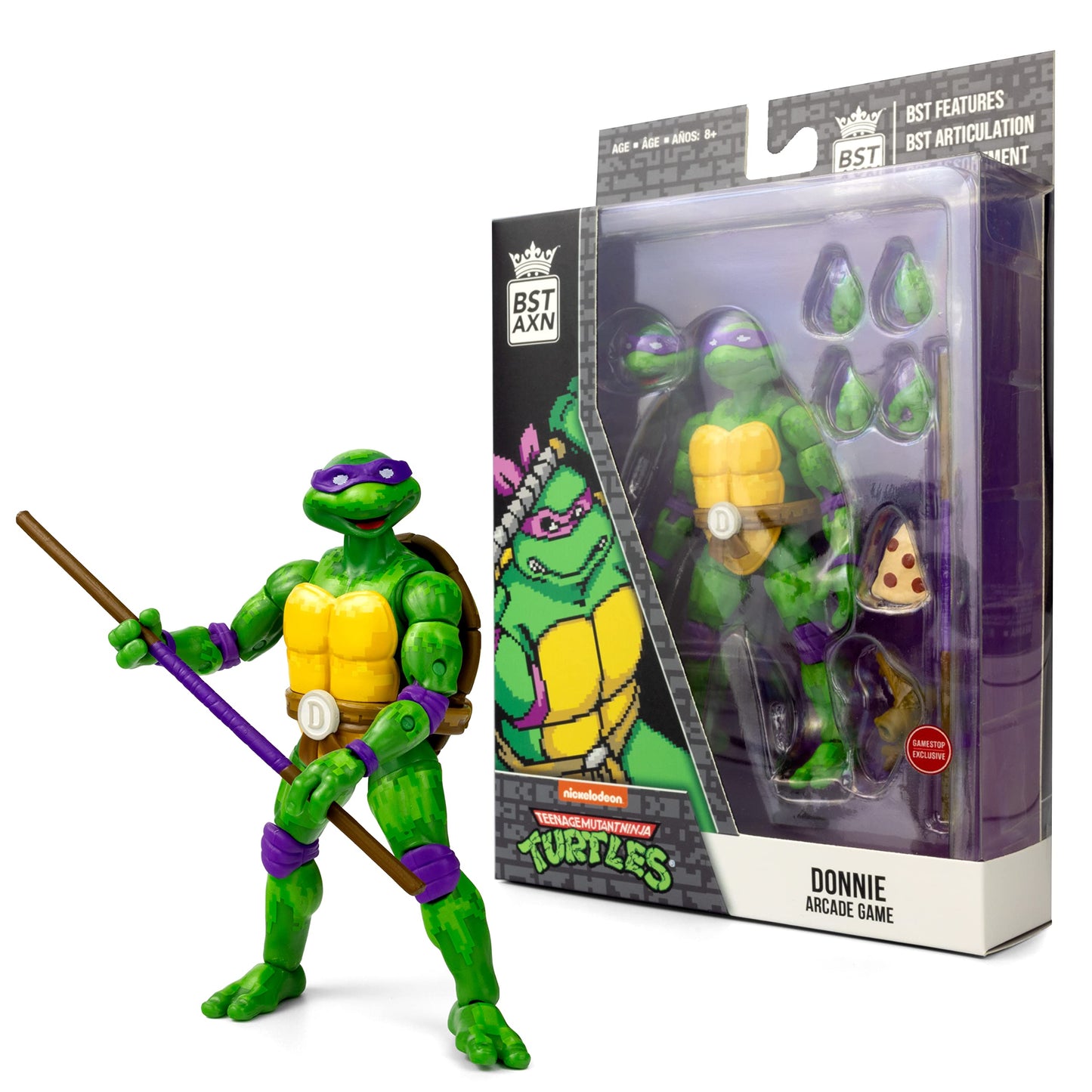 The Loyal Subjects Teenage Mutant Ninja Turtles 'Arcade Game' Donatello Bst Axn 5-Inch Action Figure