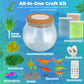 Easter Basket Stuffer Gifts Unicorn Toys Kids Terrarium Kit With Led Night Light & Remote Diy Arts And Crafts Science Kits Dinosaur Toys For Girls Boys 4 5 6 7 8 9 10 11 12 13 Year Old Birthday Gifts