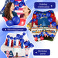 100 Pcs Link Balloon Linking Balloon Latex Linkable Balloons Connected Wedding Party Decoration (Dark Blue, 10 Inch)