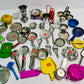 Stainless Steel Kitchen Set for Kids  Pretend Play Miniature Toys  46pcs
