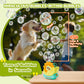 Rechargeable Bubble Machine for Kids - Extra Large Bubbles with Bubble-in-Bubble Effects  Fast Automatic Bubble Maker Toy with 8oz Solution  Bubble Blower for Indoor/Outdoor Play  Party  Wedding  Gift