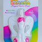 Baby Banana Magical Unicorn Toothbrush - Silicone Training Teether for Infants, 1 Count, Model BRU07
