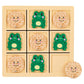 Rite Lite Passover Tic Tac Toad Game | Pesach Seder Tic Tac Toe Educational Plagues Frogs For Kids Game Night Jewish Holiday Par
