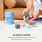 Two Tumbleweeds Mood-Boosting Activity Dice Set - 9 Dice for Happiness & Well-Being - Ideal for Adults & Teens - 1 Inch - Multi-Color