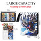 Anime Card Binder for Cards Waterproof Card Storage Bag with 480 Removable Sleeves for Anime Organize Trading Cards and TCG Cards