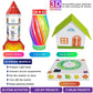 Kit4Curious 245 Experiment Kit - 220 Diy Projects + 20 Exclusive Stem Activities + 5 Solar Projects Educational Learning Smart T