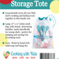 My Cooking Tools Storage Tote - Conveniently Store All Your Little Chefs Cooking & Baking Tools Together In This Handy Tote! Kid
