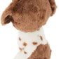 Ty 2007517 Muddles Brown & White Dog Beanie Boo Stuffed Animal, Multicoloured, 15 Cm
