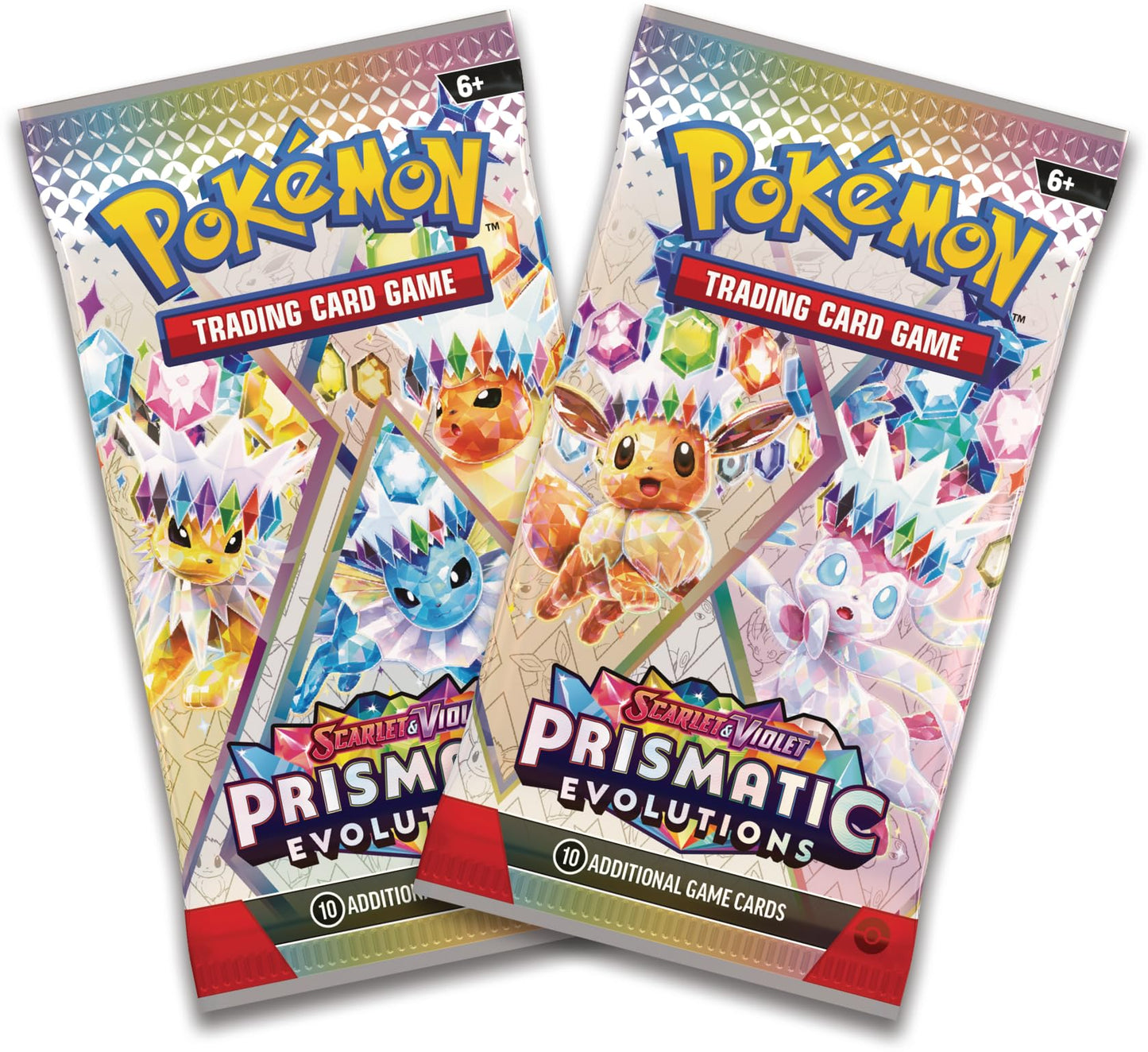 Pokemon TCG: Scarlet & Violet -Prismatic Evolutions Mini Tin - Jolteon (2 Booster Packs & 1 Coin)